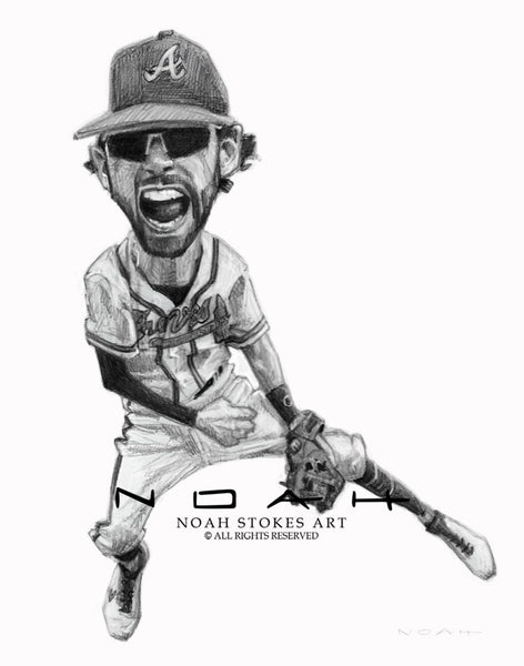 Dansby Swanson – NOAH STOKES ART